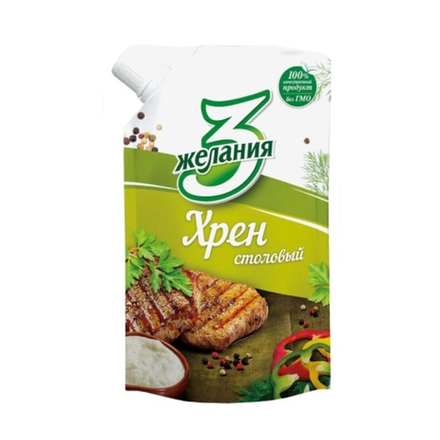 Хрен 3 желания столовый 140 гр