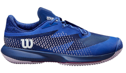 Женские Кроссовки теннисные Wilson Kaos Swift 1.5 2024 - небесный