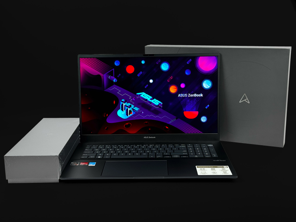 Новый ноутбук ASUS Zenbook Ryzen 7 6800H/17.3"/8Gb/512Gb/Win11/Русско-Английская клавиатура