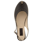 631198 туфли летние женские черный лак