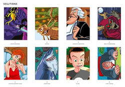 Раскраска по номерам Coloriages mysteres Disney - Тайные раскраски Disney: Лучшие мастера