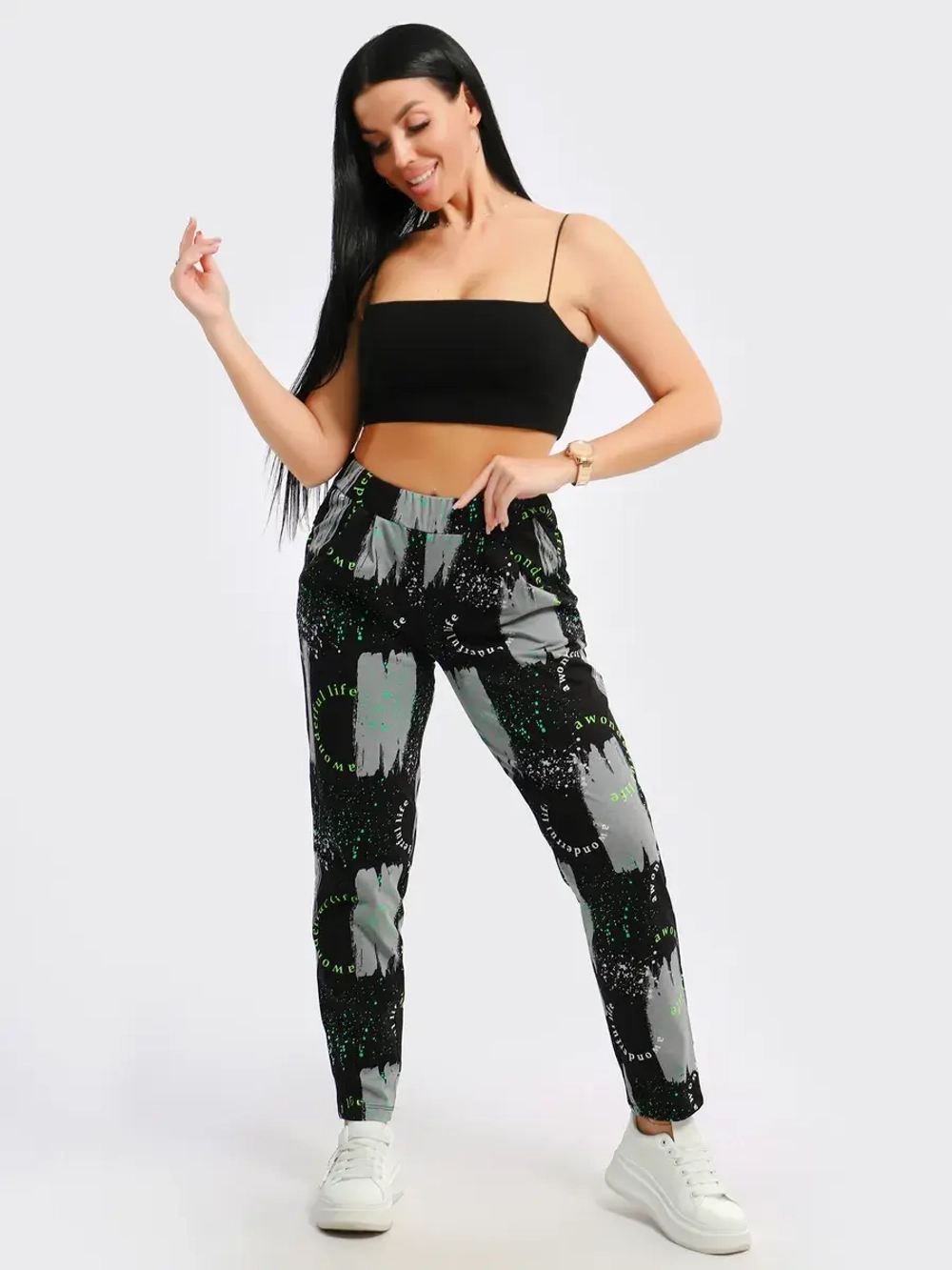 Брюки женские большие размеры