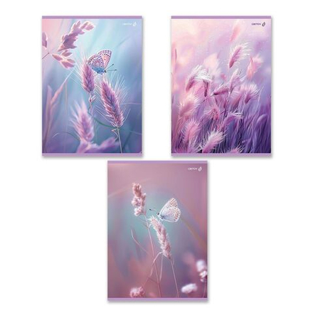 Тетрадь А4 80л кл. скоба Светоч "Встречая рассвет" БЕЗ ПОЛЕЙ