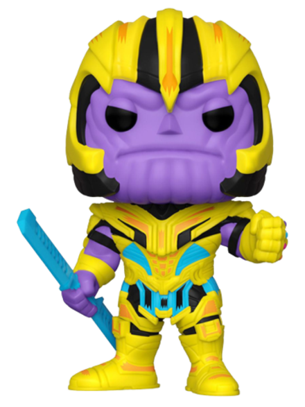 Фигурка Funko POP! Bobble Marvel Avengers Endgame Thanos (Black Light) (Exc)