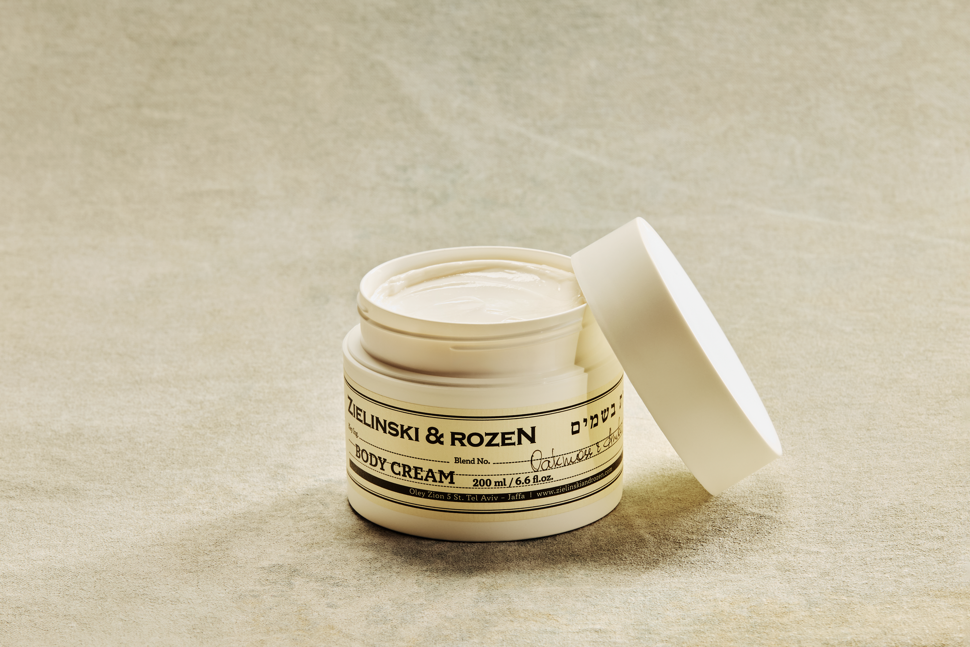 Крем для тела Дубовый мох, Амбра