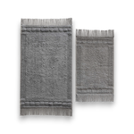Набор из двух ковриков для ванной Luna | серый