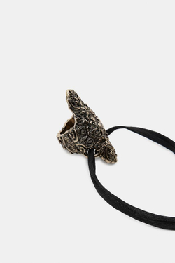 ZARA БРАСЛЕТ С БУСИНАМИ, ЦВЕТ СОСТАРЕННОГО ЗОЛОТА