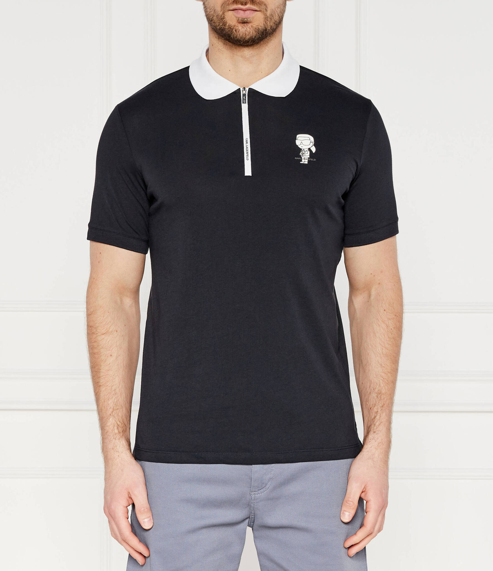 Поло Karl Lagerfeld - темно-синий(745025 542224)