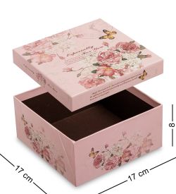 WG-20/2-A Коробка подарочная «Квадрат» цв.розовый