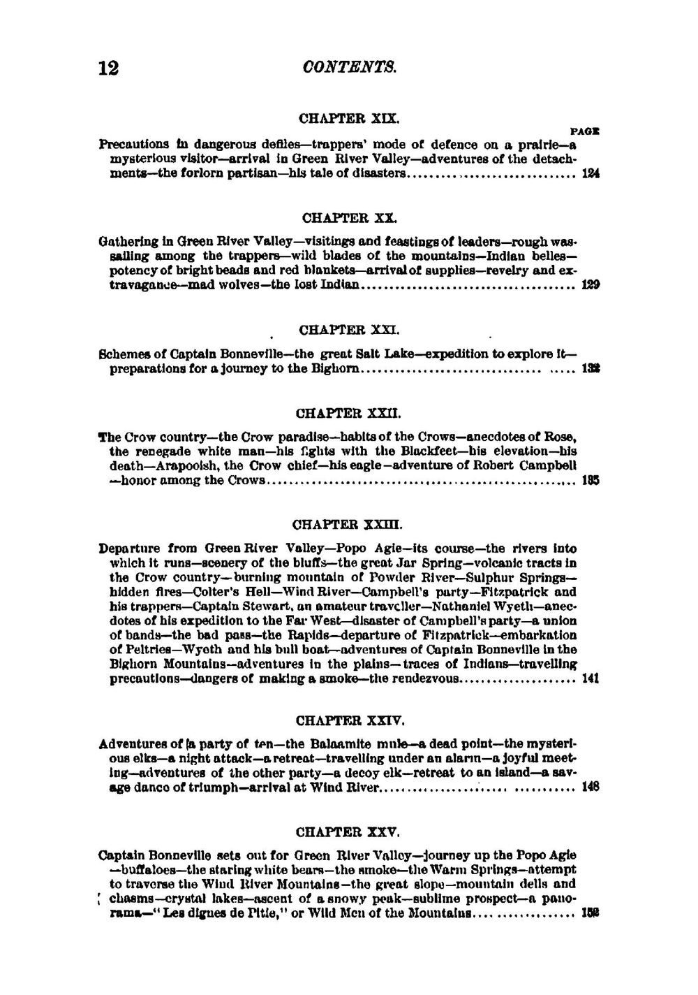 The adventures of Captain Bonneville | Washington Irving