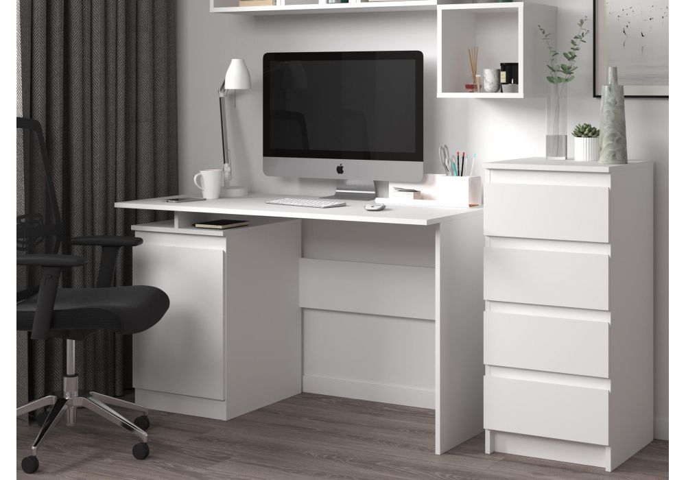 Письменный стол Рунтроп 2 120х59х72,9 белый