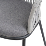 Стул полубарный Bergenson Bjorn Haugen, темно-серый/светло-серый