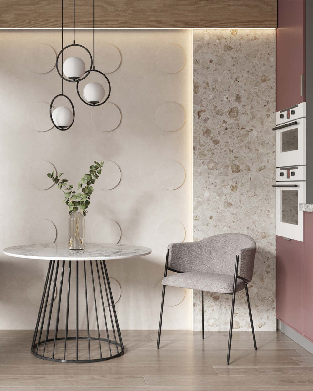 Подвесной светильник Moderli V6021-1P Barocco