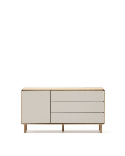 Сервант Anielle из массива и шпона ясеня 150 x 78 см