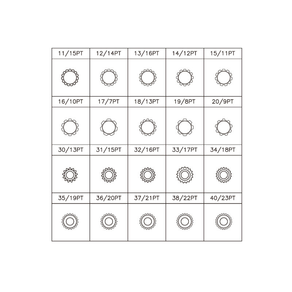 KING TONY (9BW0221) Набор насадок для монтажа/демонтажа секреток колес BMW, 21 предмет