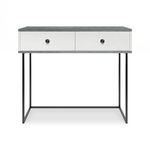 Туалетный столик консоль ROYAL 5311 эко (Металл Бруклин-Черный-р.черная)