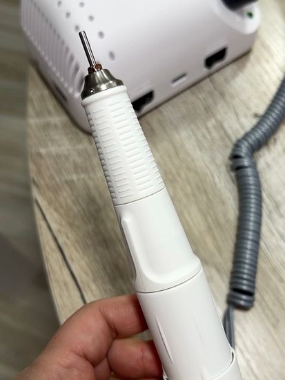 Машинка для аппаратного маникюра, педикюра и коррекции ногтей Strong 210/H350 white Оригинал Корея