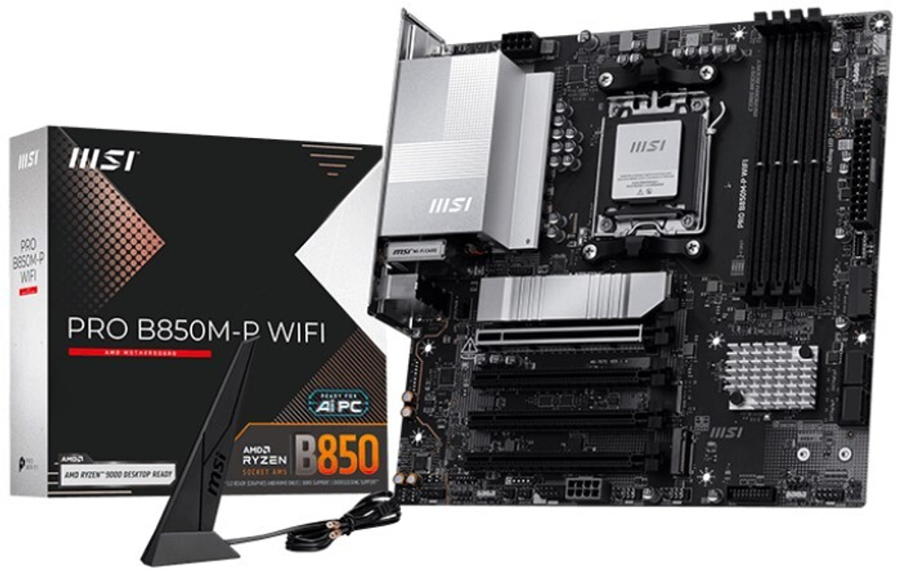 Материнская плата mATX MSI PRO B850M-P WIFI
