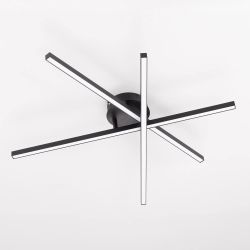 Citilux Стиг CL203131 LED Люстра потолочная с пультом Чёрная