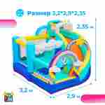 Домашний надувной батут «Единорог» 3.2*2,9*2,35 м