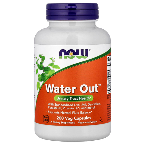 NOW Foods, Water Out™, 200 растительных капсул