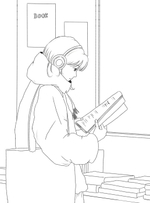 Picturesque day of Vision. Coloring Book