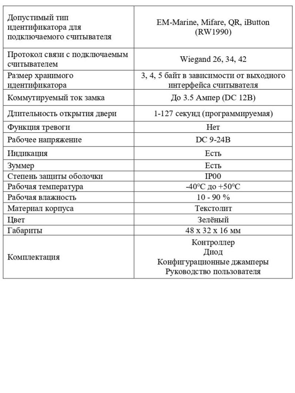 Плата контроллера Optimus AC1-100