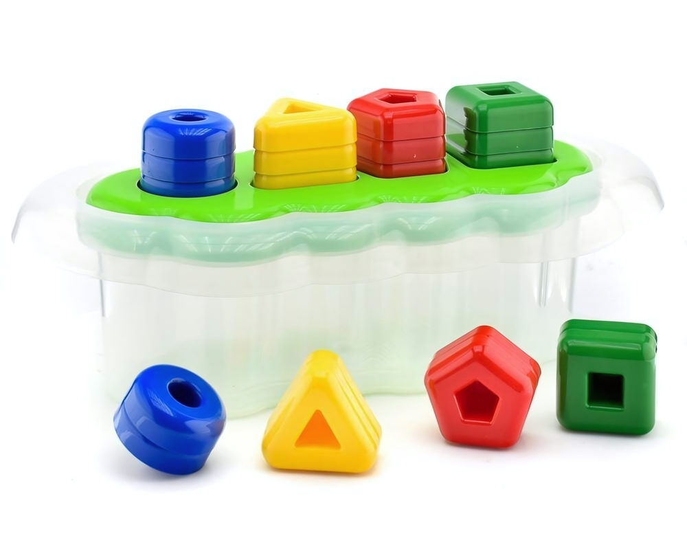 Игрушка развивающая "Магические фигурки" 20эл. св. зеленая (Тигрес)