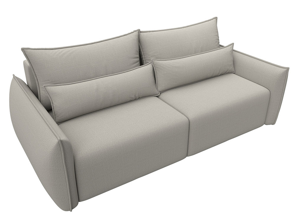 Диван прямой Лига-051 НПБ РОГОЖКА Амур 02 бежевый