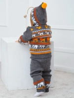 Костюм вязаный детский "Веселый зоопарк"