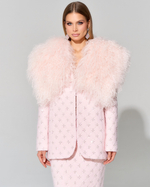 Жакет Marie с меховой отделкой