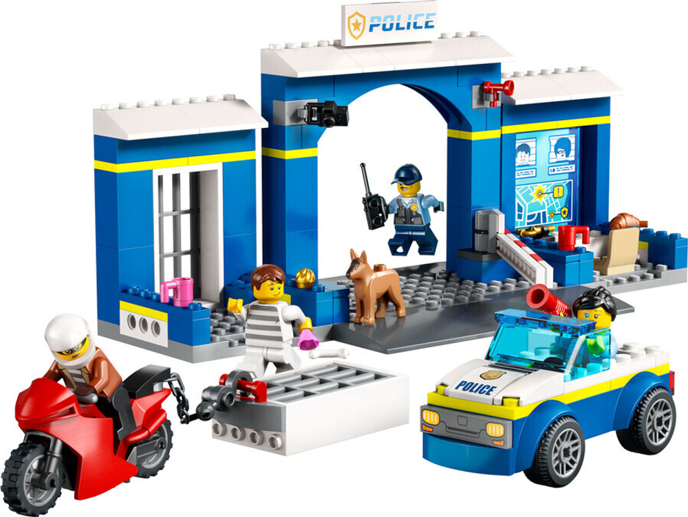 Конструктор LEGO City 60370 Побег из полицейского участка