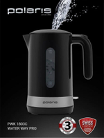 Чайник POLARIS PWK 1803C Water Way Pro Черный