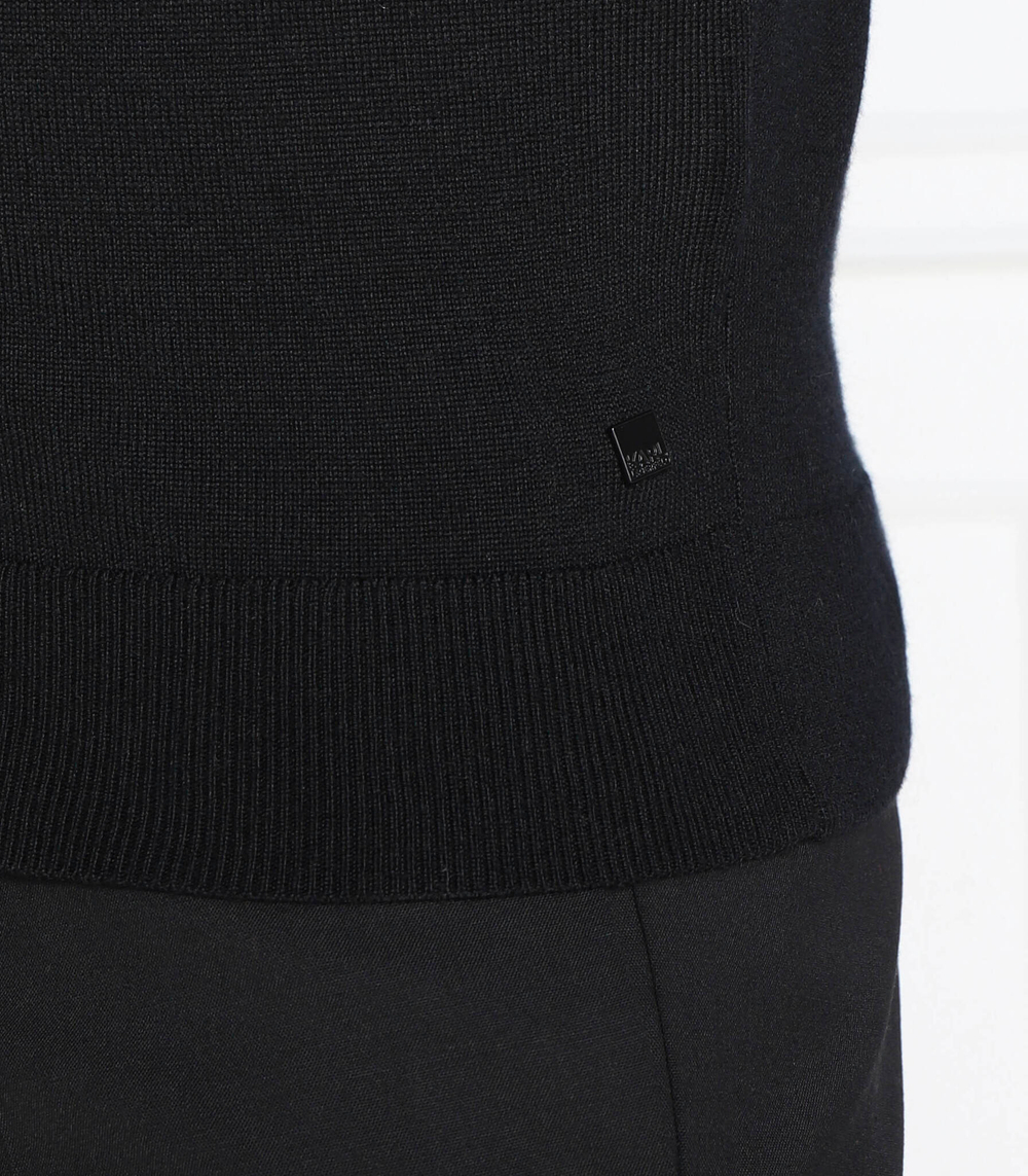 Хлопковый свитер Karl Lagerfeld - черный(655010 524399)