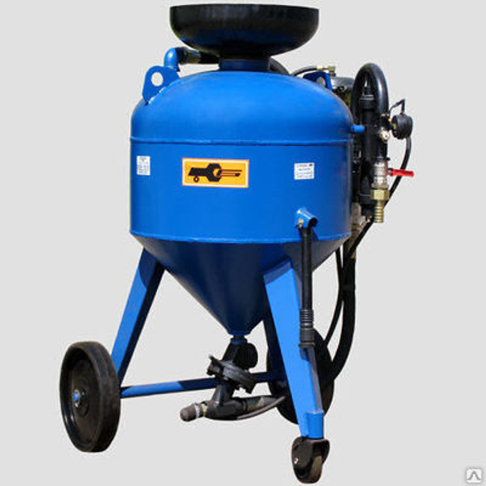 Аппарат пескоструйный без шлангов АСО-150М (бочка)