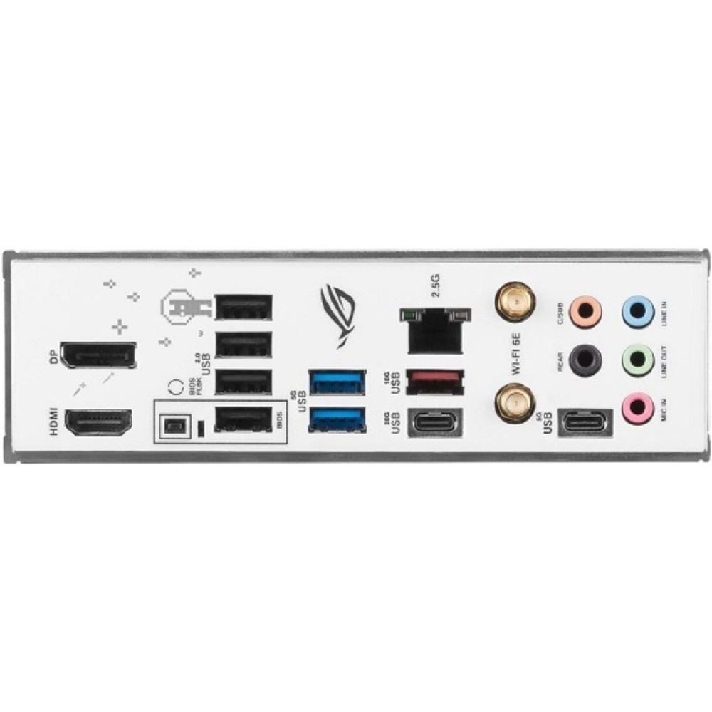 Материнская плата ASUS ROG STRIX B760-G GAMING WIFI (Socket 1700, ATX, 4xDDR5(192GB), DP/HDMI, 1xPCIe 5.0x16/1xPCIe 4.0x16/2xPCIe 4.0, 1xLAN (2.5GbE), Wi-Fi 6E, BT, 4xSATA 6Gb/s, 2xM.2, 2xType-С, 3xUSB 3.2, 4xUSB 2.0)