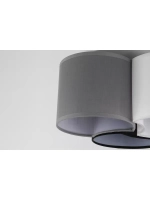 Люстра потолочная KEDS E27*3*60W белый