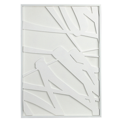 Панно декоративное с эффектом 3D Minimalism, с белой рамой, 70х100 см