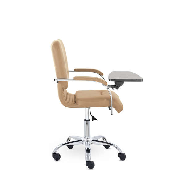 Кресло Самба Люкс GTP СН soft S-0426 (светло-коричневый) со столиком