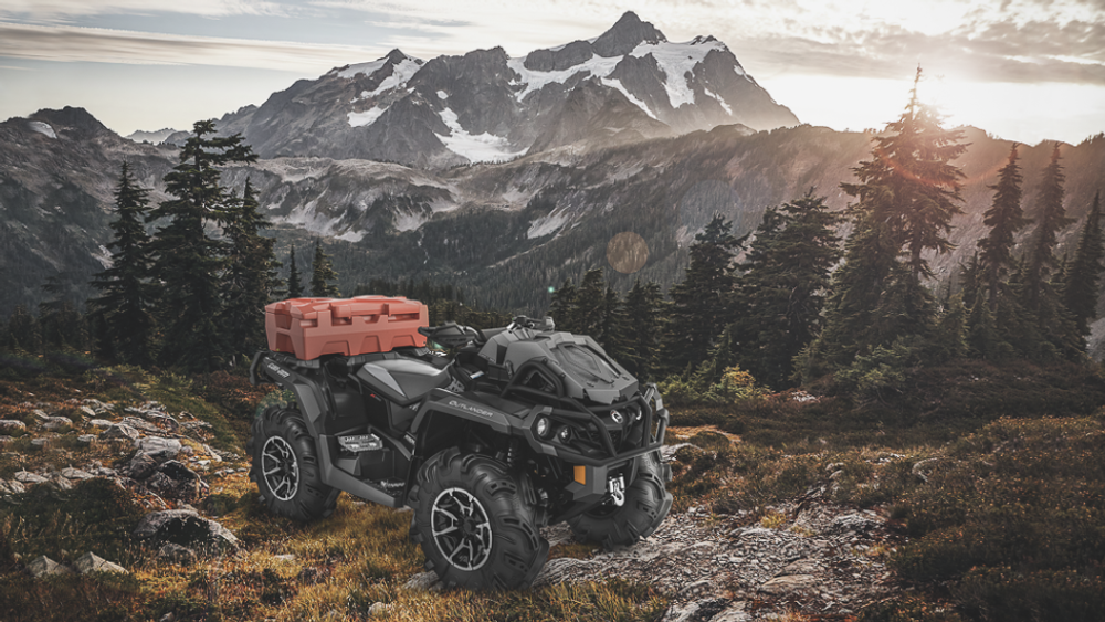 Мультифункц. кейс Box X 120л (оливковый)