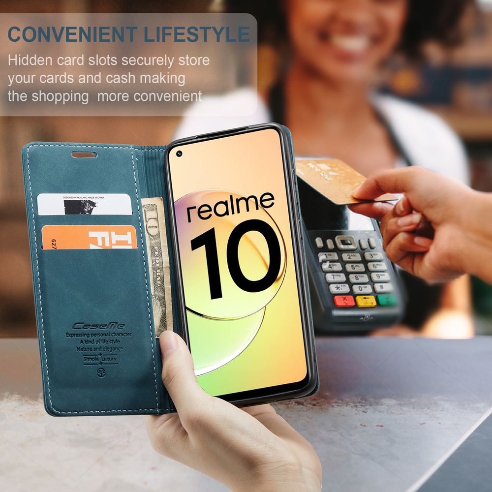 Чехол-книжка CaseMe Matte Realme 10