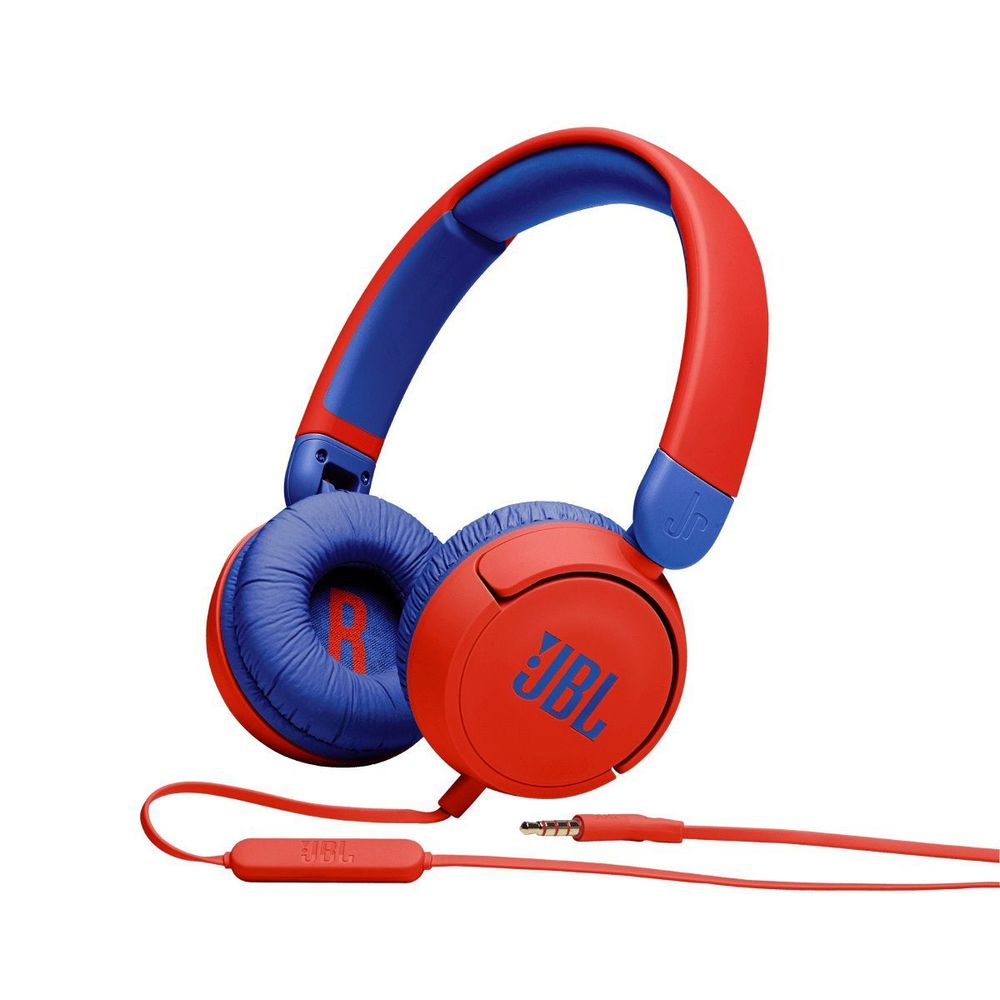 Накладные детские наушники JBL JR310 Kids Red - 2