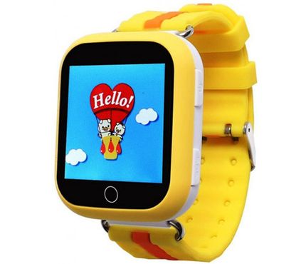 Детские часы с GPS Smart Baby Watch Q750 Желтые