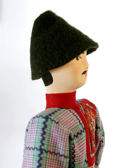 Кукла фарфоровая Удмуртка, Вятская губерния