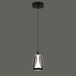 Подвесной светильник MD24001011-1A black/smoky