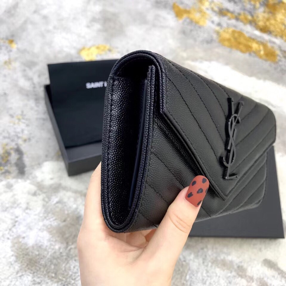 Saint Laurent Cassandre Flap Wallet