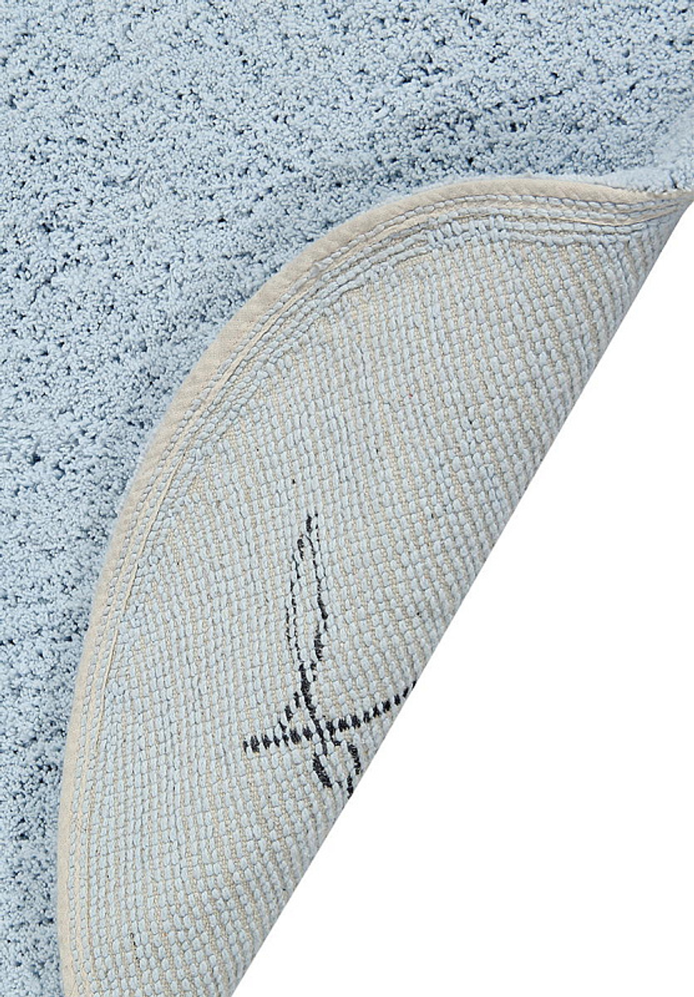 Ковер Lorena Canals облако с подушкой (голубое) 110х170 см