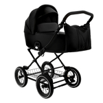 Коляска 2 в 1 ROAN BASS NEXT 2 в1 CLASSIC d12 leather Black