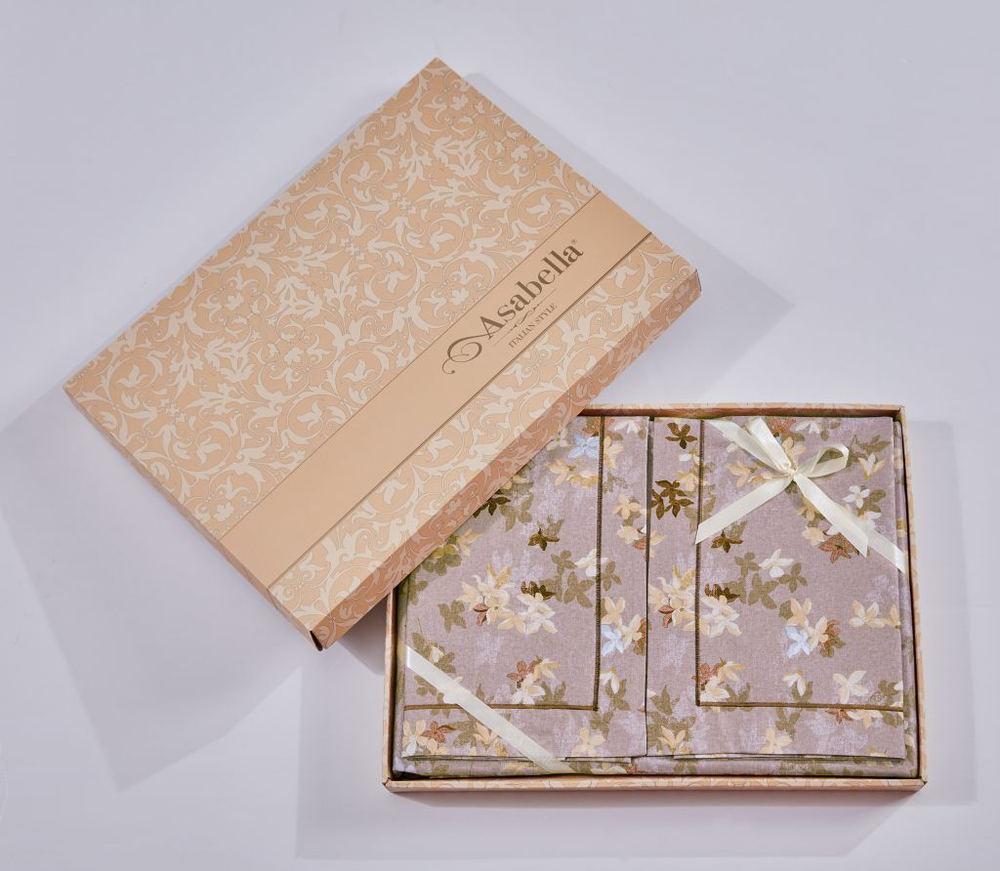 Постельное белье 2 спальное евро Asabella 2108-6