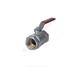 Кран шаровой латунь хром R250D Ду 20 Ру42 ВР рычаг красный Giacomini R250X004
